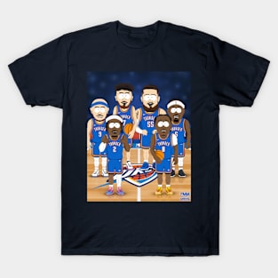 OKC Thunder South Park Digital Illustration T-Shirt